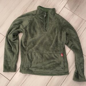 North face fleece pullover, size L